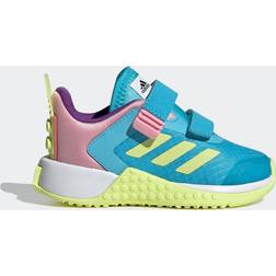 Adidas Kids X Lego - Bright Cyan / Semi Frozen Yellow / Light Pink