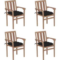 vidaXL 3073401 4-pack Garden Dining Chair