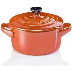 Le Creuset Ofenrot Metallic Stoneware med lock 0.25 L 10 cm