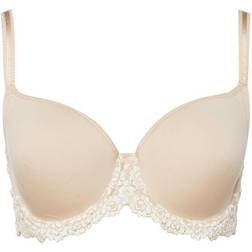 Wacoal Embrace Lace Contour Bra - Naturally Nude/Ivory