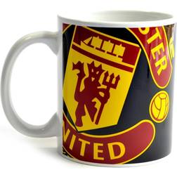Manchester United Fc Half Tone Mug 10.82fl oz