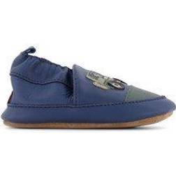 Melton Kid's Jeep Booties Teal Sapphire Shoes - Blue