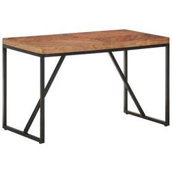 vidaXL Solid Acacia Wood and Mango Wood Dining Table 23.6x47.2"