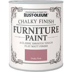 Rust-Oleum Chalky Finish Holzfarbe Dusky Pink 0.75L