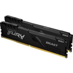 Kingston Fury Beast Black DDR4 3600MHz 2x8GB (KF436C17BBK2/16)