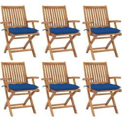 vidaXL 3072775 6-pack Garden Dining Chair