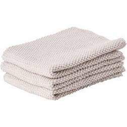 Zone Denmark Knitted 3-pack Oppvaskhåndkle Grå (27x27cm)