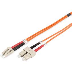 Duplex Multimode OM2 50/125 LC-SC 1m