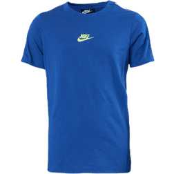 Nike Older Kid's Sportswear T-shirt - Game Royal/Volt (DD4012-480)