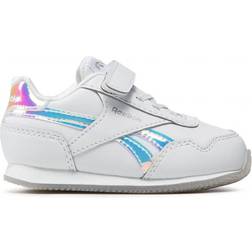 Reebok Infant Royal Classic Jogger 3 - Cloud White/Cloud White/Silver Metallic