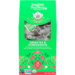 English Tea Shop Green Tea Pomegranate 30g 15Stk.