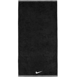 Nike Fundamental Badezimmerhandtuch Schwarz (120x60cm)