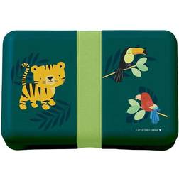 A Little Lovely Company Lunch Box Jungle Tiger