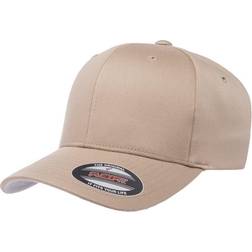 Flexfit Wooly Combed Cap Unisex - Khaki