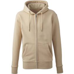 Anthem Organic Full Zip Hoodie - Desert Sand