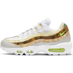 Nike Air Max 95 W - White/Light Bone/Dark Smoke Gray/Barely Volt