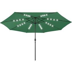 vidaXL Outdoor Parasol with LED Lights 400cm