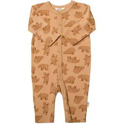 Joha Wool Jumpsuit - Brown w. Bears (35205-356 -3308)