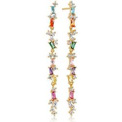 Sif Jakobs Antella Lungo Earrings - Gold/Multicolour