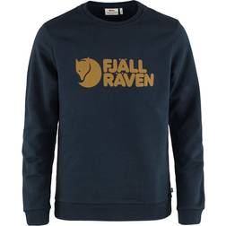 Fjällräven Logo Sweater - Dark Navy