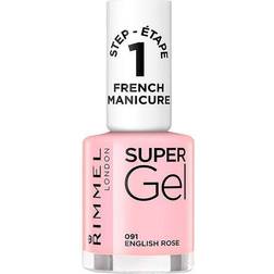 Rimmel Super Gel French Manicure #091 English Rose 0.4fl oz