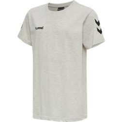 Hummel Go Kids Cotton T-shirt S/S - Egret Melange (203567-9158)
