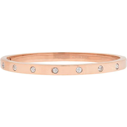 Kate Spade Hinged Bangle - Rose Gold/Transparent