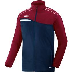 JAKO Competition 2.0 All-Weather Jacket Unisex - Navy/Wine Red