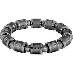 Police Selous Bracelet - Grey/Black