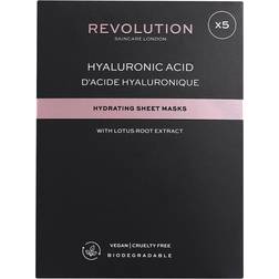 Revolution Beauty Skincare Biodegradable Niacinamide Clarifying Sheet Mask 5-pack