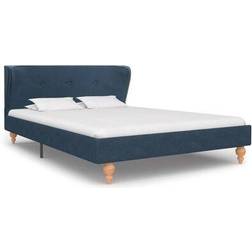 vidaXL Bed with Memory Foam Mattress 74cm Bettrahmen 120x200cm