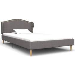 vidaXL Bed with Memory Foam Mattress 82.5cm Bettrahmen 90X200cm