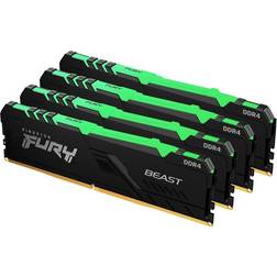 Kingston Fury Beast DDR4 3600MHz 4x8GB (KF436C17BBAK4/32)