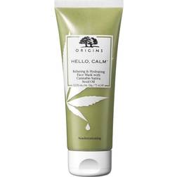 Origins Hello Calm Relaxing & Hydrating Face Mask With Cannabis Sativa Seed Oil 2.5fl oz