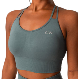 ICANIWILL Define Seamless Sports Bra - Jungle Green