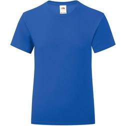 Fruit of the Loom Girl's Iconic 150 T-shirt - Royal Blue (61-025-051)