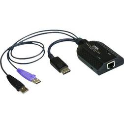 Aten 2xUSB A/DisplayPort-Rj45 M-F Adapter