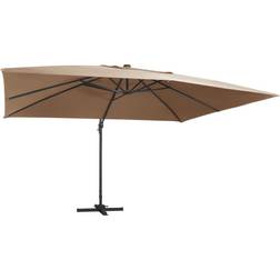 vidaXL Cantilever Umbrella with LED Lights 300cm