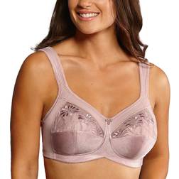 Anita Safina Embroidered Wire-Free Mastectomy Bra - Ancient Pink