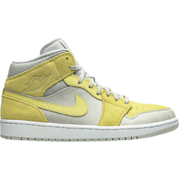 Nike Air Jordan 1 Mid SE M - Grey Fog/Lemon Wash