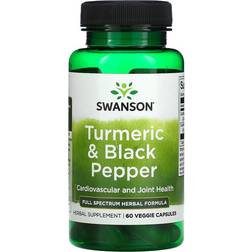 Swanson Turmeric & Black Pepper 60 pcs