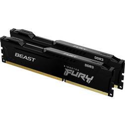 Kingston Fury Beast Black DDR3 1600MHz 2x4GB (KF316C10BBK2/8)