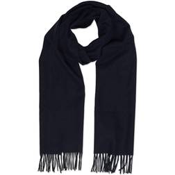 Gant Solid Wool Scarf - Evening Blue