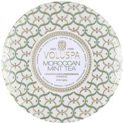 Voluspa 3 Wick Maison Moroccan Mint Tea Tin Scented Candle 12oz