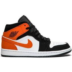 Nike Air Jordan 1 Mid M - Black/Starfish/White