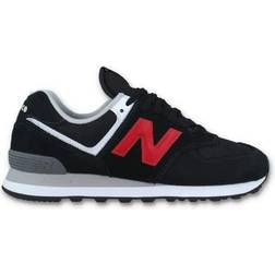 New Balance 574 - Black/Red