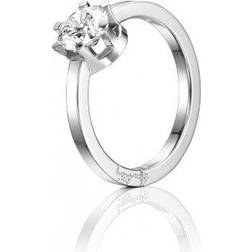 Efva Attling Crown Wedding Ring - White Gold/Diamond