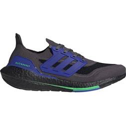 Adidas UltraBoost 21 M - Gray Five/Core Black/Screaming Green