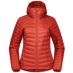 Bergans Røros Down Light With Hood W Jacket - Brick