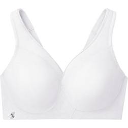 Glamorise MagicLift Seamless Sports Bra - White